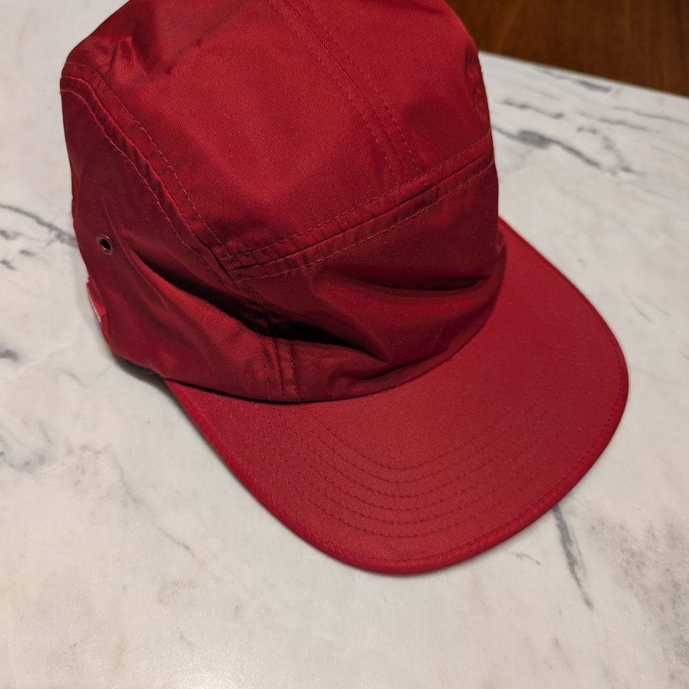 Supreme Black and Red Cap